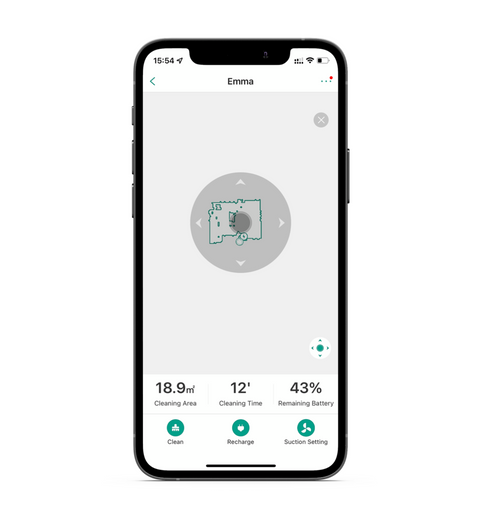 Trifo Home App Robot Vacuum with Manual Control