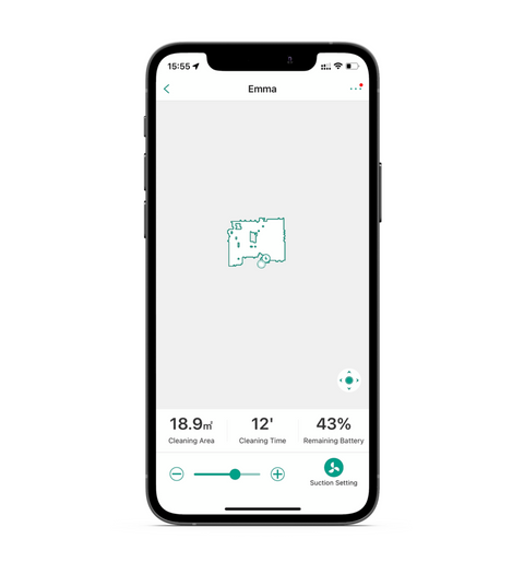 Trifo Home App Robot Vacuum with Home Mapping and Scheduled Cleaning