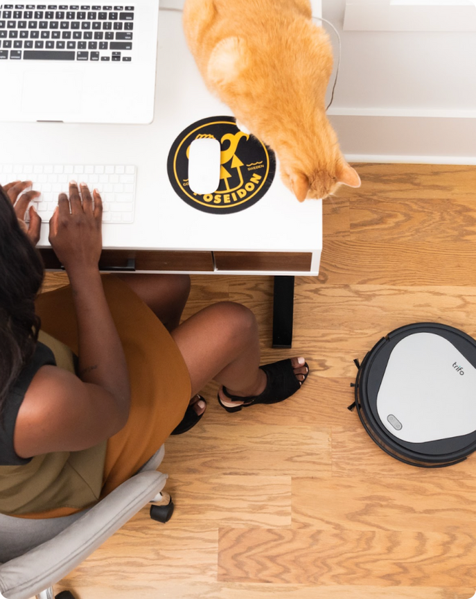 Trifo Emma Pet Robot Vacuum for Pet Owners and Cat Hair