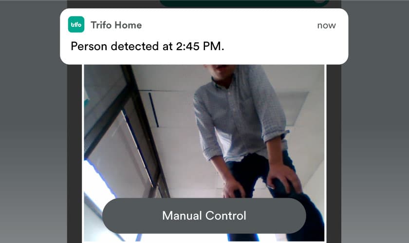 Lucy sender varsel via Trifo-appen